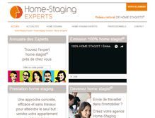 Tablet Screenshot of home-staging.fr